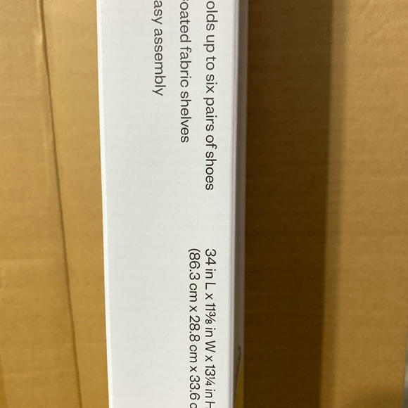 Shoe Rack - Gray Two-Tier - Room Essentials - Picture 4 of 4